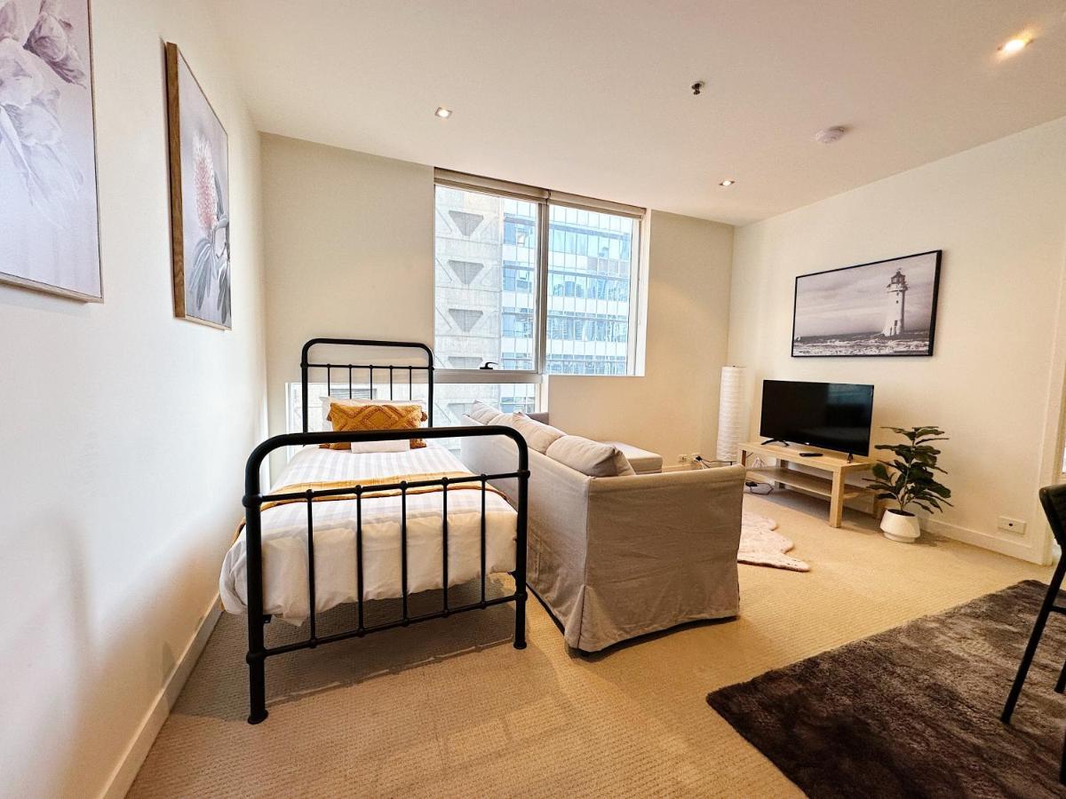 Luxe Central City Qv Apartment With Indoor Pool & Gym Melbourne Kültér fotó